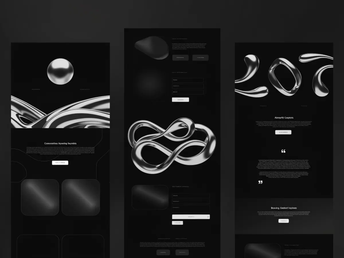 Diseños de landing pages premium con formularios, llamados a la accion y estructura enfocada en conversion